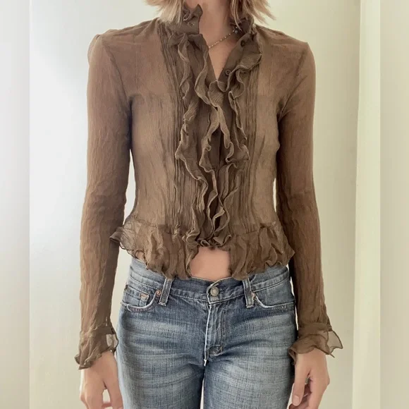 Lauren Ralph Lauren | Tops | Vintage Ralph Lauren Sheer